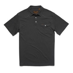 Howler Brothers Ranchero Polo Shirt Men's in Antique Black